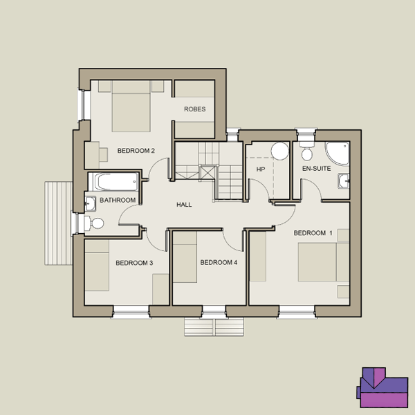 The Ash First Floor Plan